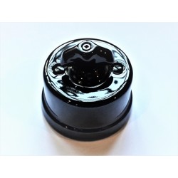 Fontini Vaihtokytkin, posliini musta