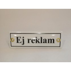 Mainoskielto, emalikyltti