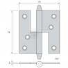 Sarana 3” X 1 ¼”