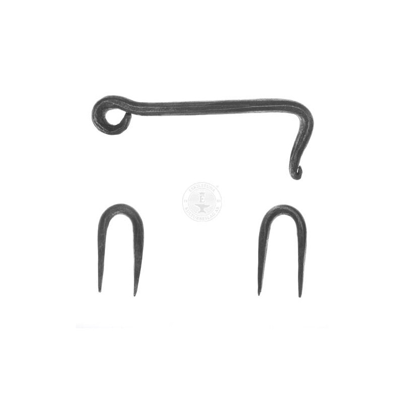 Handsmidd kasthake 6"