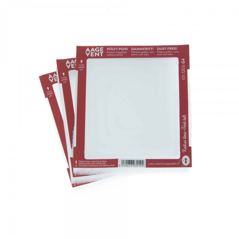 Aage Vent 3 x Pölysuodatin