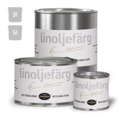 Ottosson Vit titan- zink linoljefärg
