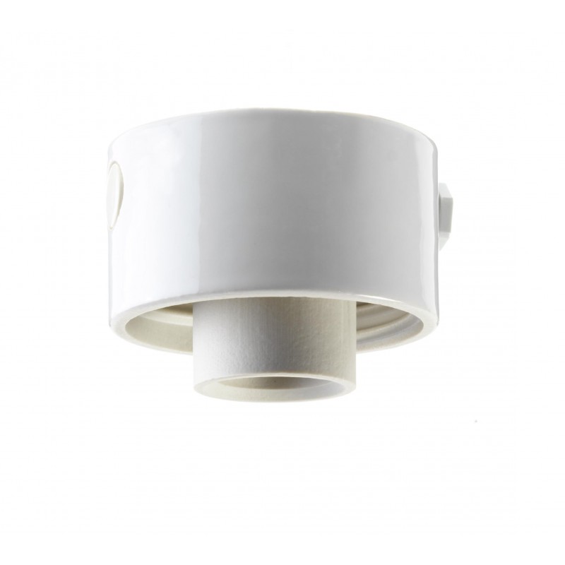 Armatursockel i porslin, ytanslutning