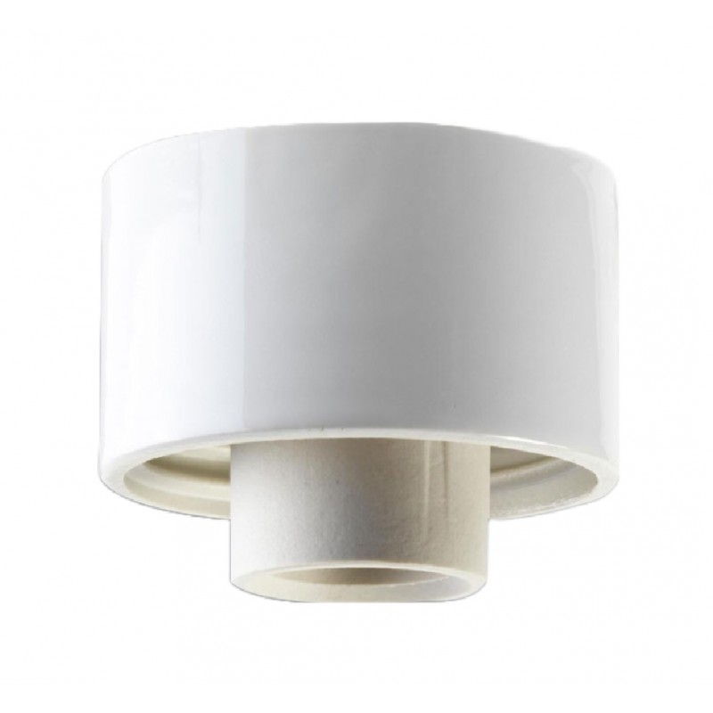 Armatursockel i porslin med takfäste