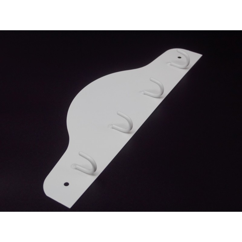 Emaloitu kaareva naulakko