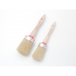 Ovalpensel av naturborst