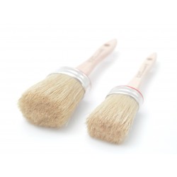 Ovalpensel av naturborst