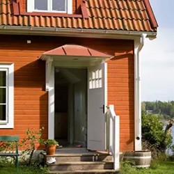 Gysinge Punaokra Keittomaali, Pellavaöljyllä