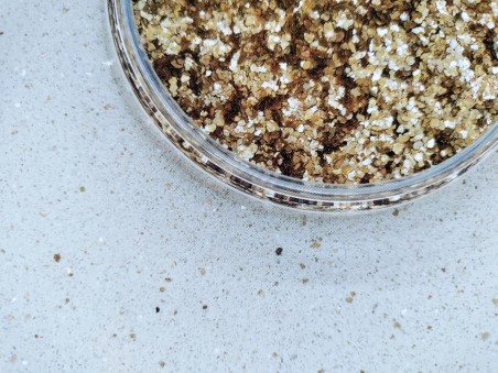 UKU Guld-Kopparflingor, dekoelement för lerbruk