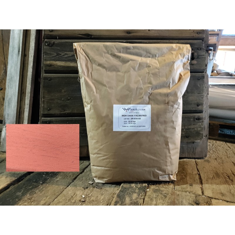 Italianpunainen väripigmentti 25 Kg