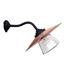 Stationslampa 45 kort, koppar