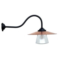 Stationslampa 90 krok, koppar