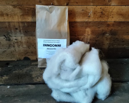 Inhemsk Fönsterull 200 g, fårull