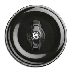 Trappbrytare med vred, bakelit