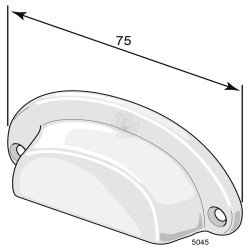 Kuppivedin 3", niklattu teräs