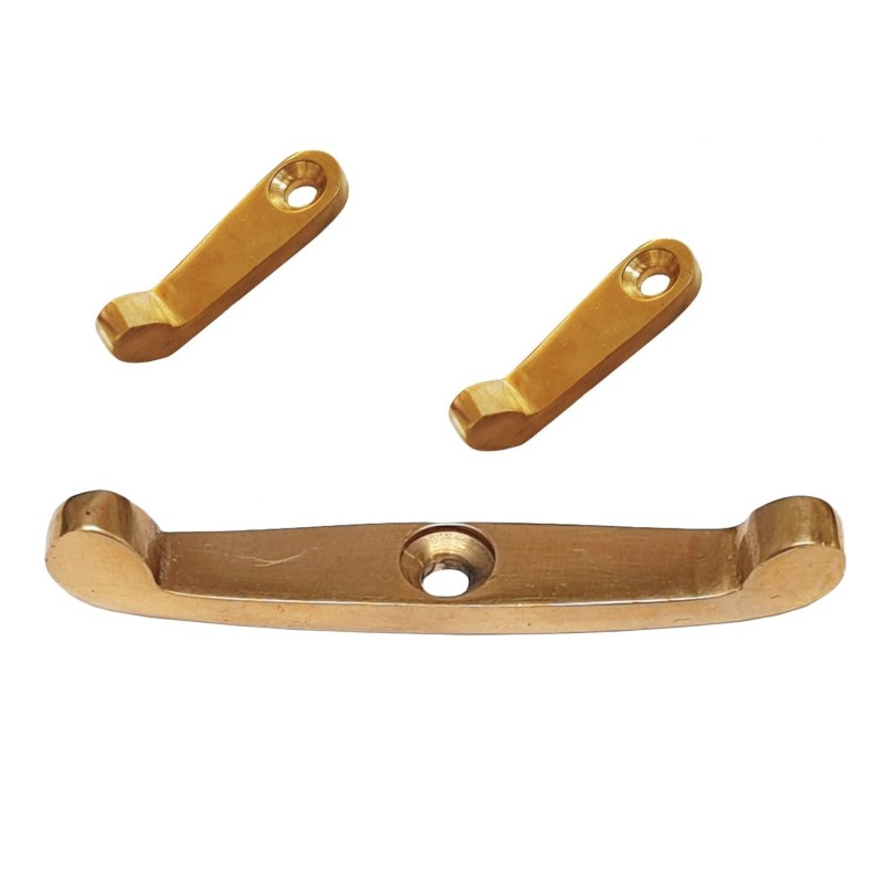 Fönsterhasp, mässing