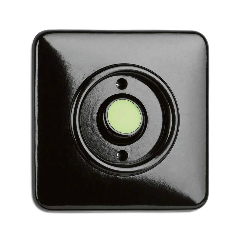 Impulsbrytare med upplyst trycke, kantig