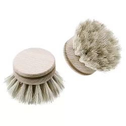 Byteshuvud till diskborste