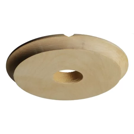 Vägg- och takfäste 8 cm med spår, trä