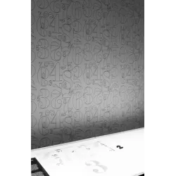 P & R 2 + 3, vit tapet