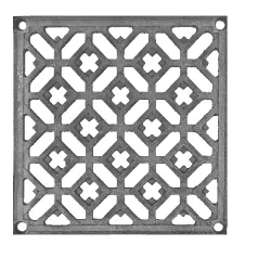 Ventilationsgaller, dekorativ