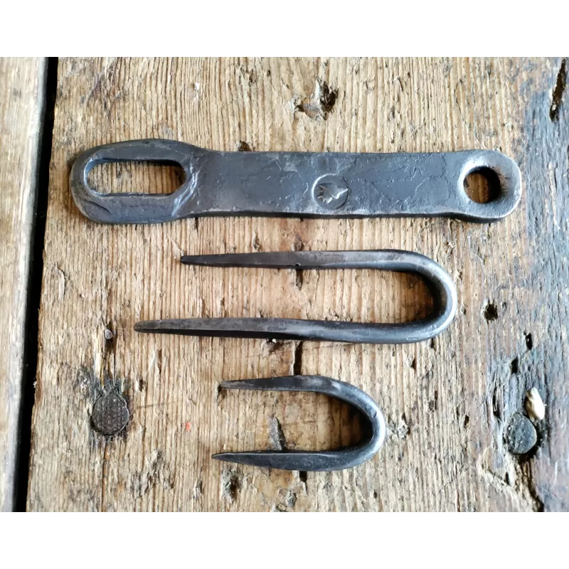 Handsmidd hake för hänglås