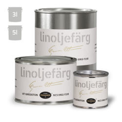 Ottosson linoljefärg Vit gräddton