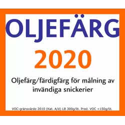 Wibo Blank Oljefärg 2020, Vit