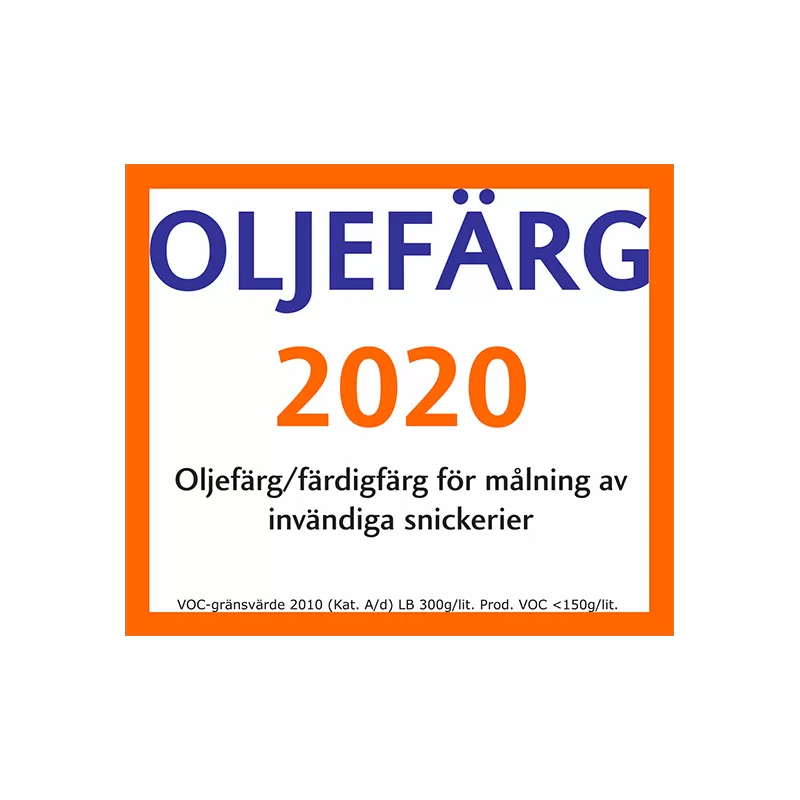 Wibo Kiiltävä Öljymaali 2020, Valkoinen