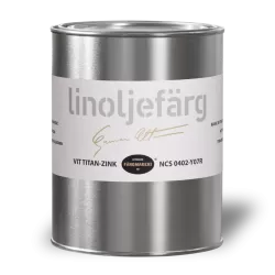 Ottosson Vit titan- zink linoljefärg