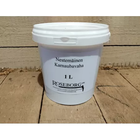 Flytande karnaubavaxlösning
